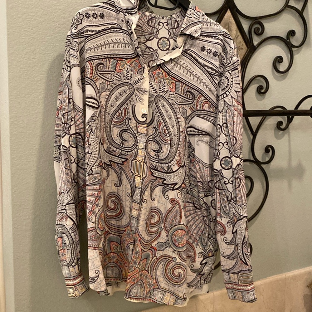 Long sleeve blouse